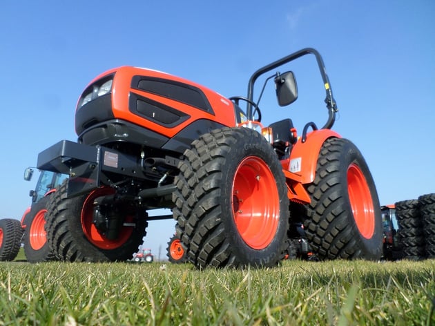 Galaxy Garden Pro on Compact Tractor HS