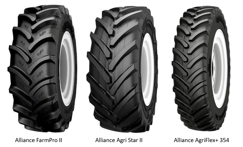 The Types of Tractor Tire Treads R1, R1W, R2, R3, R4, Hybrid